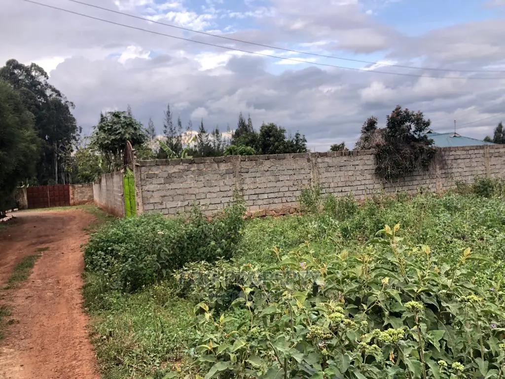 Prime 0.05 Ha Fenced Plot for Sale in Kikuyu,Gikambura.