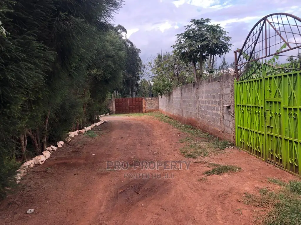 Prime 0.05 Ha Fenced Plot for Sale in Kikuyu,Gikambura.