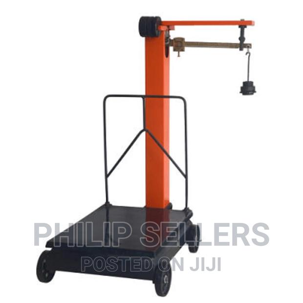 250 Kg Lb Capacity Mechanical Beam Platform Floor Scale - main view