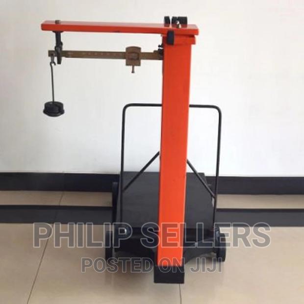 250 Kg Lb Capacity Mechanical Beam Platform Floor Scale - thumbnail 2