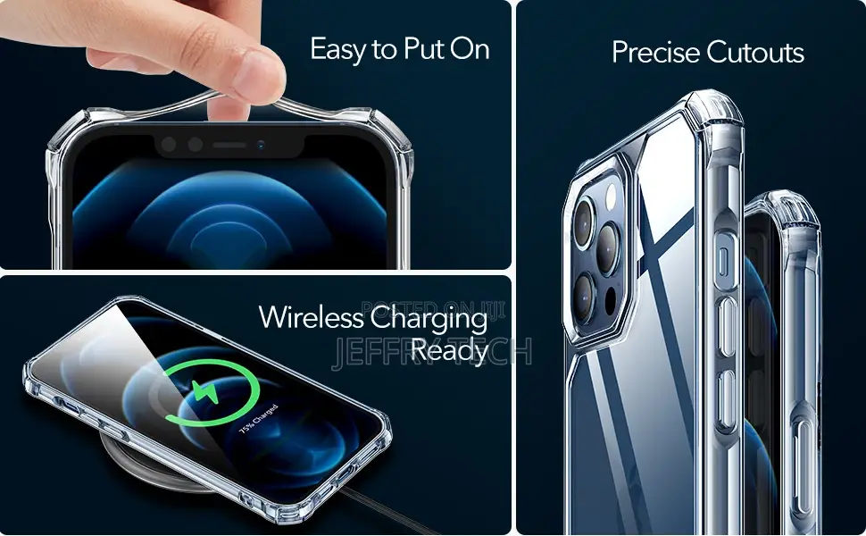 Air Armor Case for iPhone 13/12/11/Pro/Max, Military-Grade
