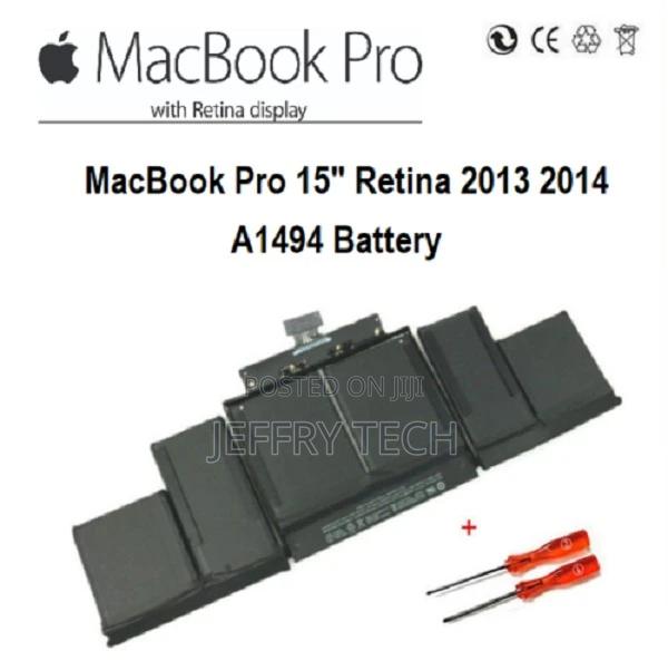 Apple Macbook Pro 15" Retina 2013 2014 A1494 Battery 8440mah