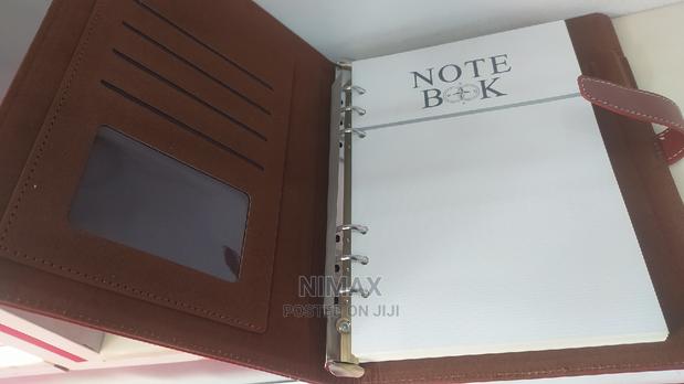 Brown Executive Notepads Leather Cover - thumbnail 2