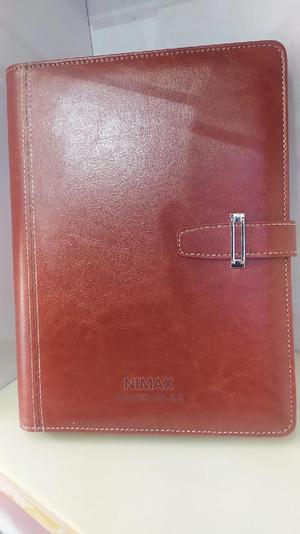 Brown Executive Notepads Leather Cover - main view