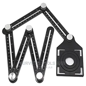 Folding Tile Hole Locator