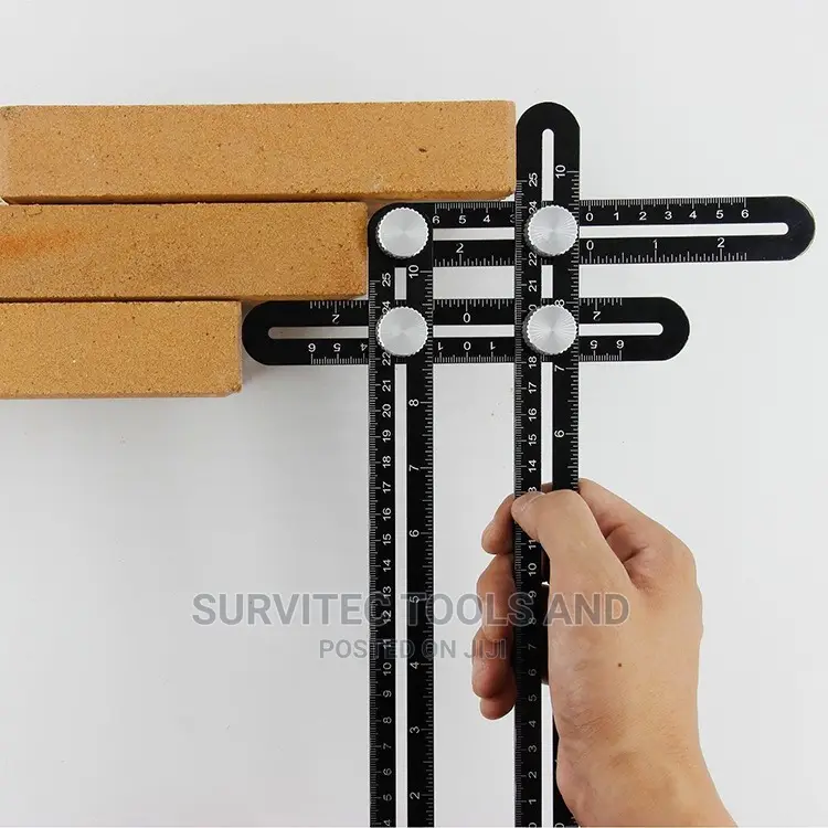 6-Fold Angle Ruler (Tile Hole Locator)
