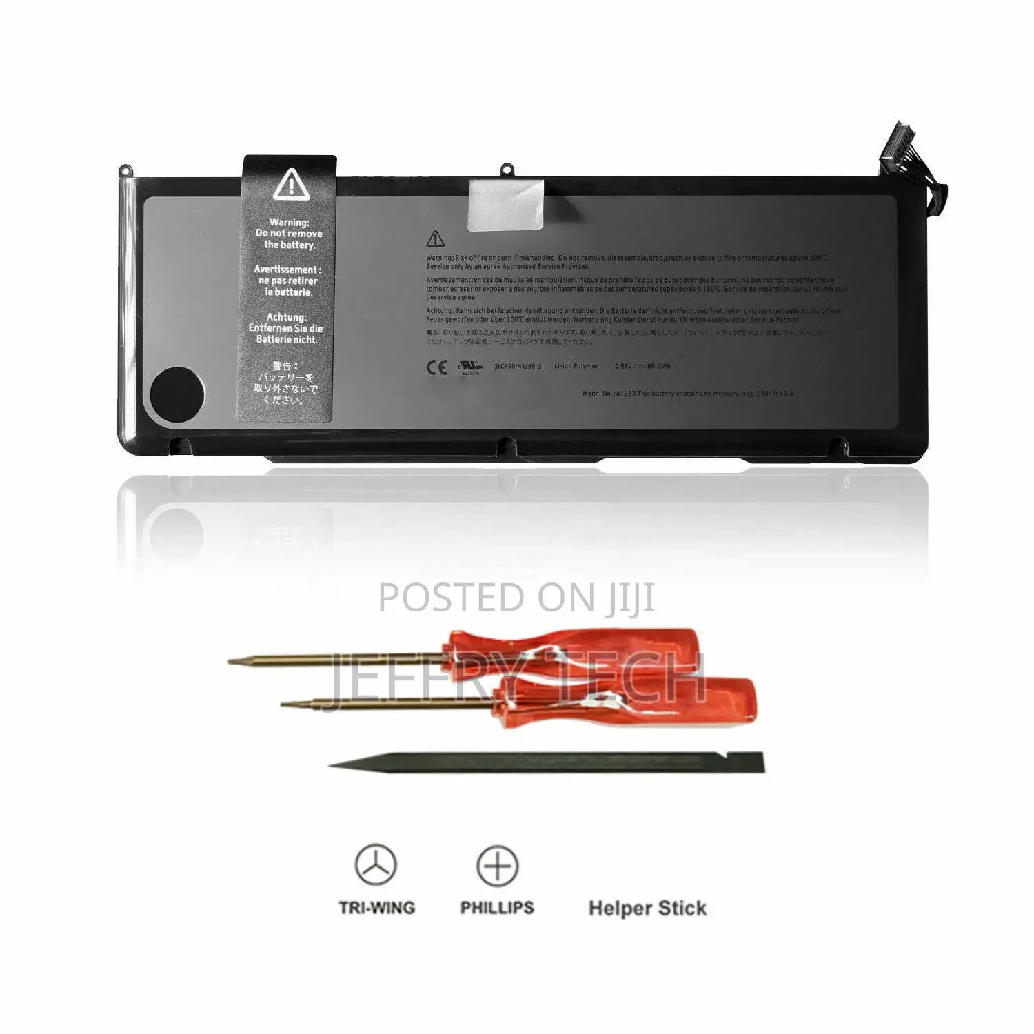 A1383 Genuine OEM Battery for Apple Macbook Pro 17" A1297 Ea