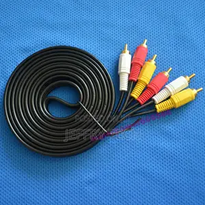 AV Cable 3/3 3rca/3rca 3m 9.84FT High Quality Component Line