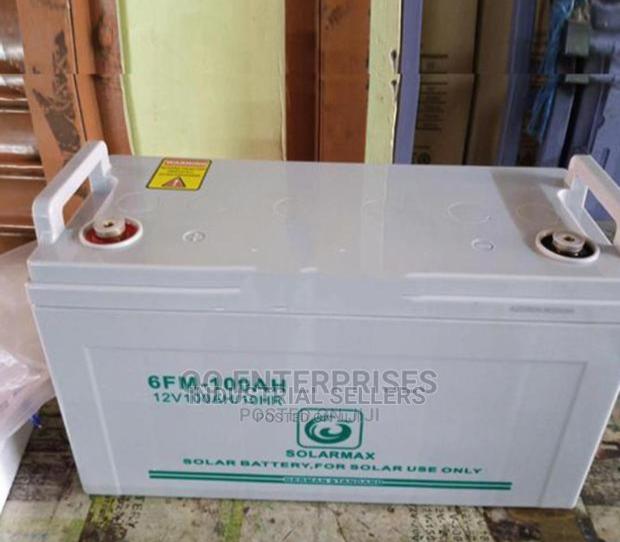 Original 100ah Solar Battery - main view