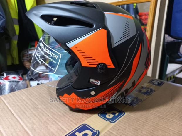 Motorcycle Riding Helmet/Half Open Face - thumbnail 6