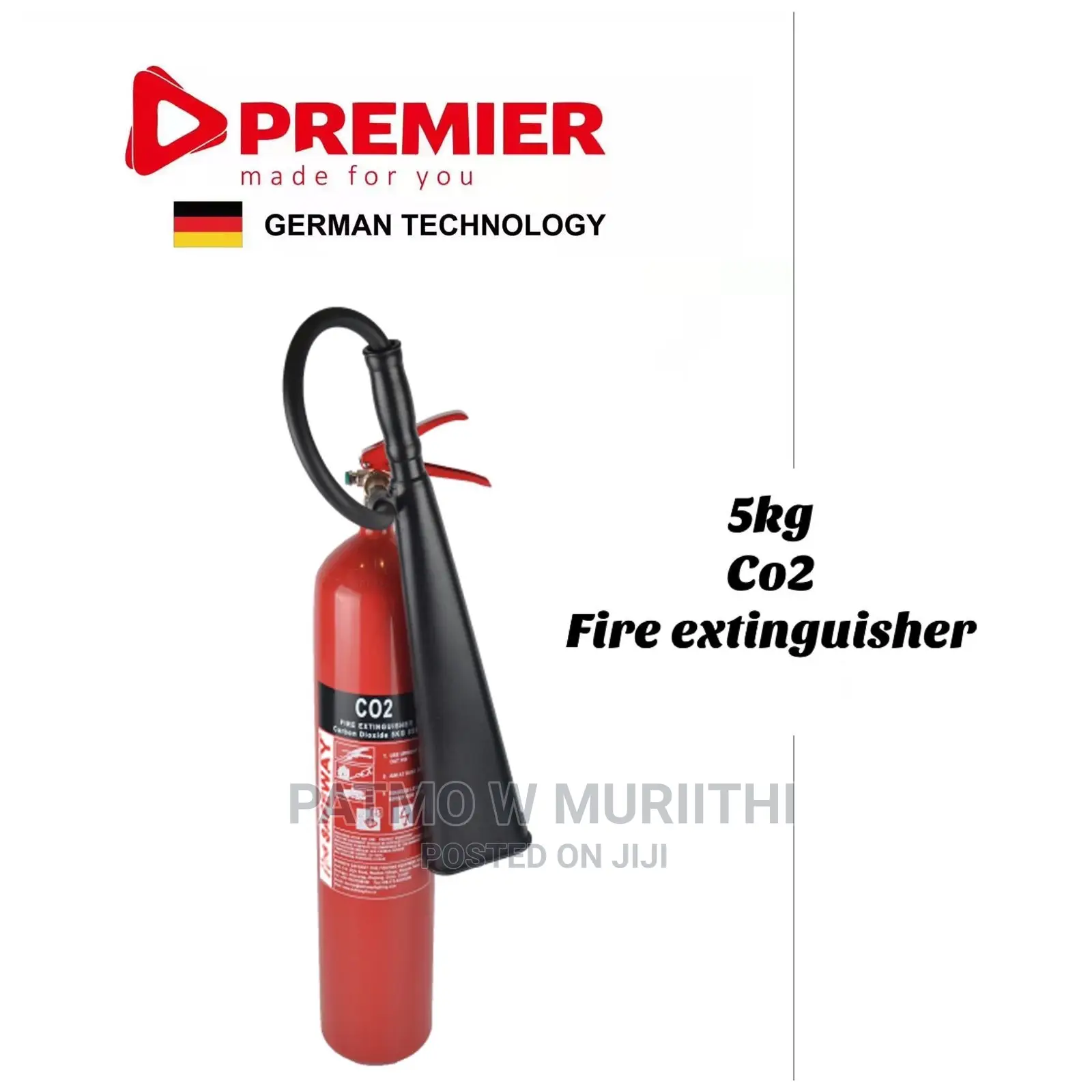 Fire Extinguisher 5kg Co2