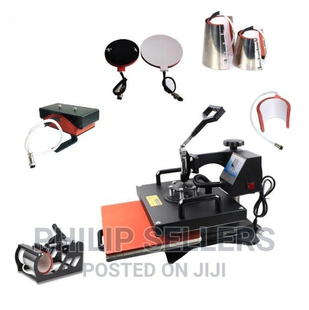 Multifunctional Sublimation 8 in 1 Combo Heat Press Machine - main view