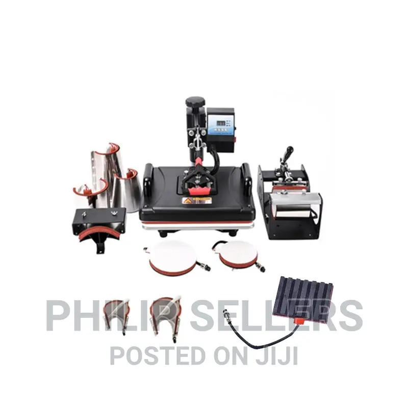 Multifunctional Sublimation 8 in 1 Combo Heat Press Machine