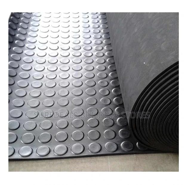 Coin Rubber Mat/Anti-Slip Rubber Mat Round Stud Rubber Sheet - main view