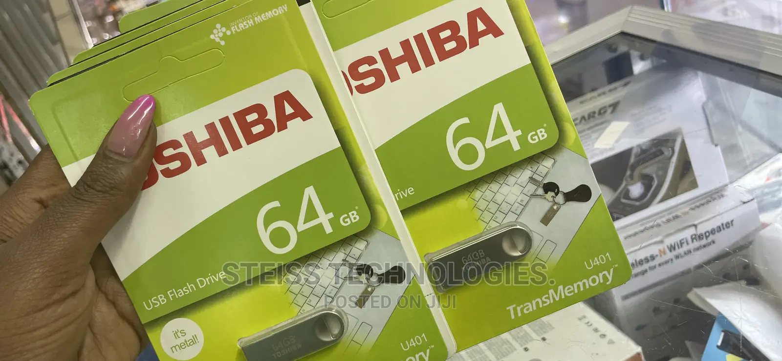 Toshiba 64gb Flashdisks.