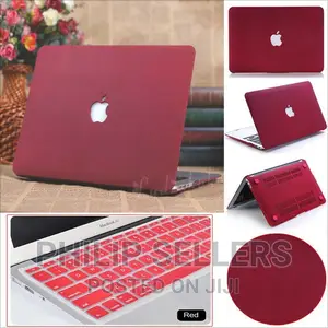 2in1 Black Matte Hard Case Protective Skin Cut-Out for Macbo