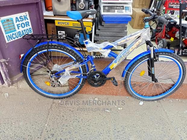 Blue Victory Bicycle - main view