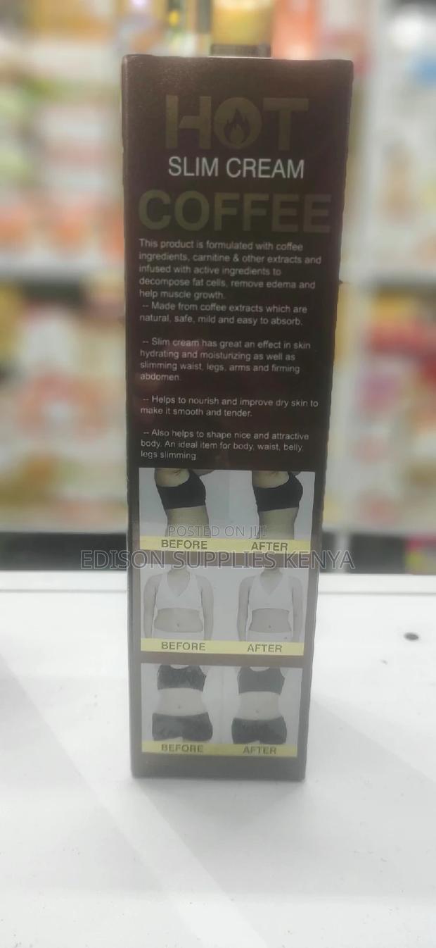 Coffee Slimming Cream/ Cellulite Cream. Firms Tones - thumbnail 3