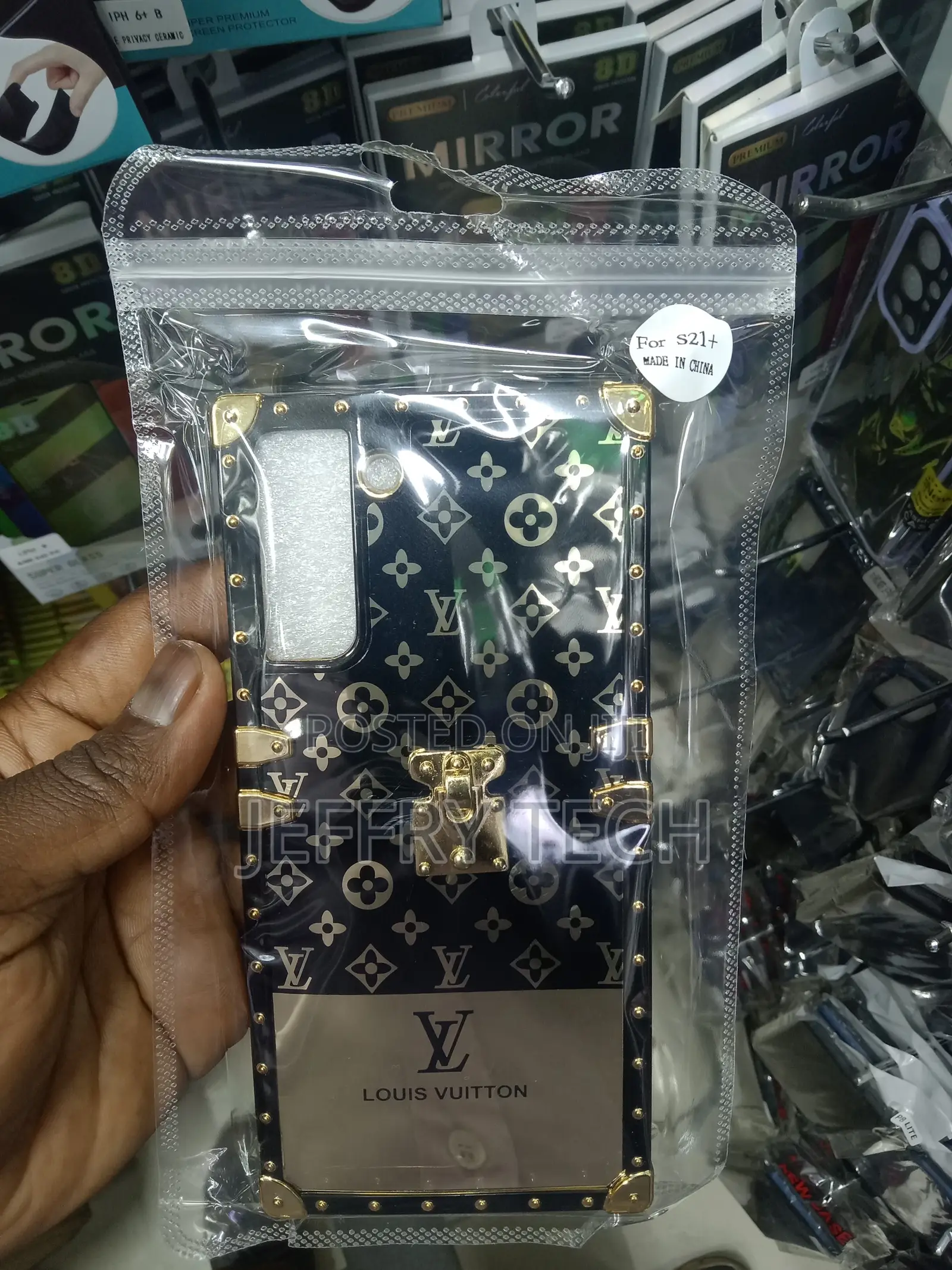 Chanel Case for Samsung Galaxy S21 Plus