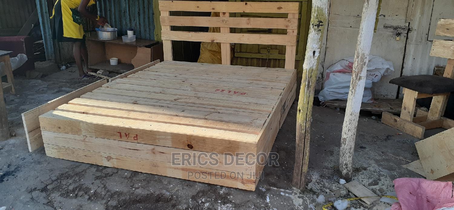 5by6 Pallet Bed/Pallet Bed/Queen Size Bed in Gikomba/Kamukunji