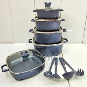 19 Pieces Dessini Granite Coookware