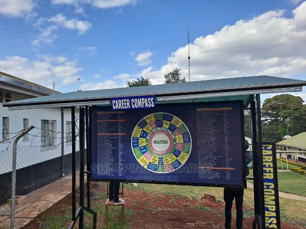 Career Compass Wheel Guide Double-Sided With Canopy Shade - main view