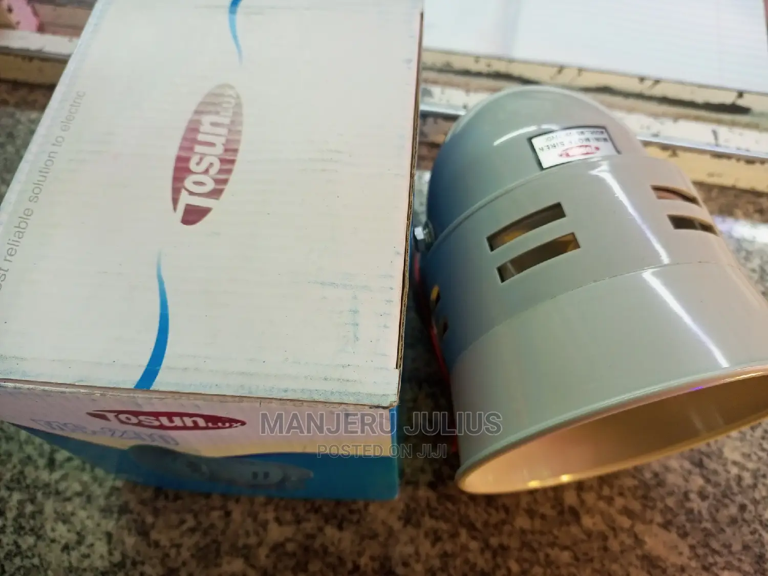 DC Motor Siren