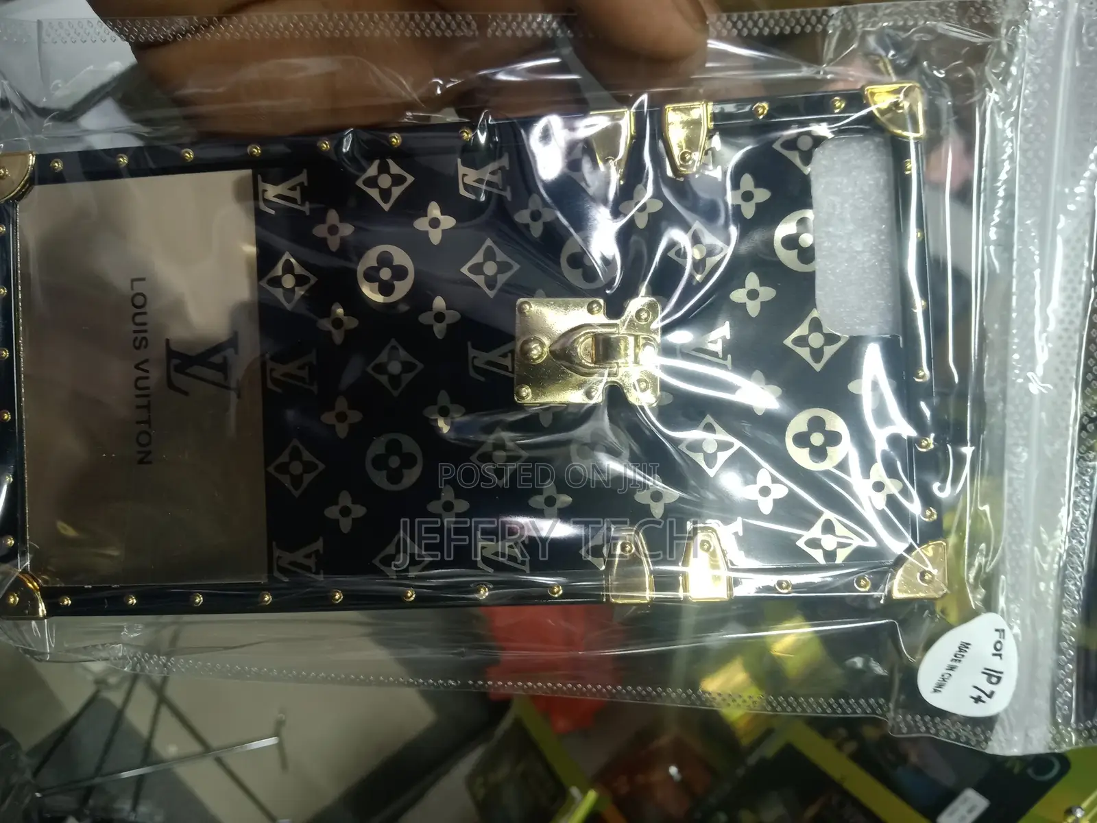 LV Louis Vuitton Hard Case iPhone 7 Plus Shockproof Pu Case