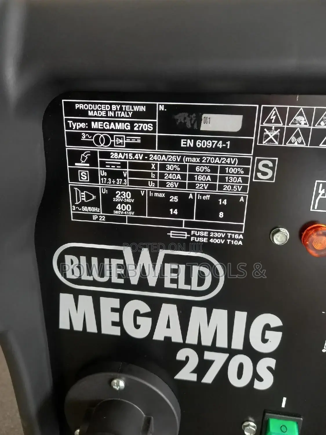 Blue Weld Megamig 270S
