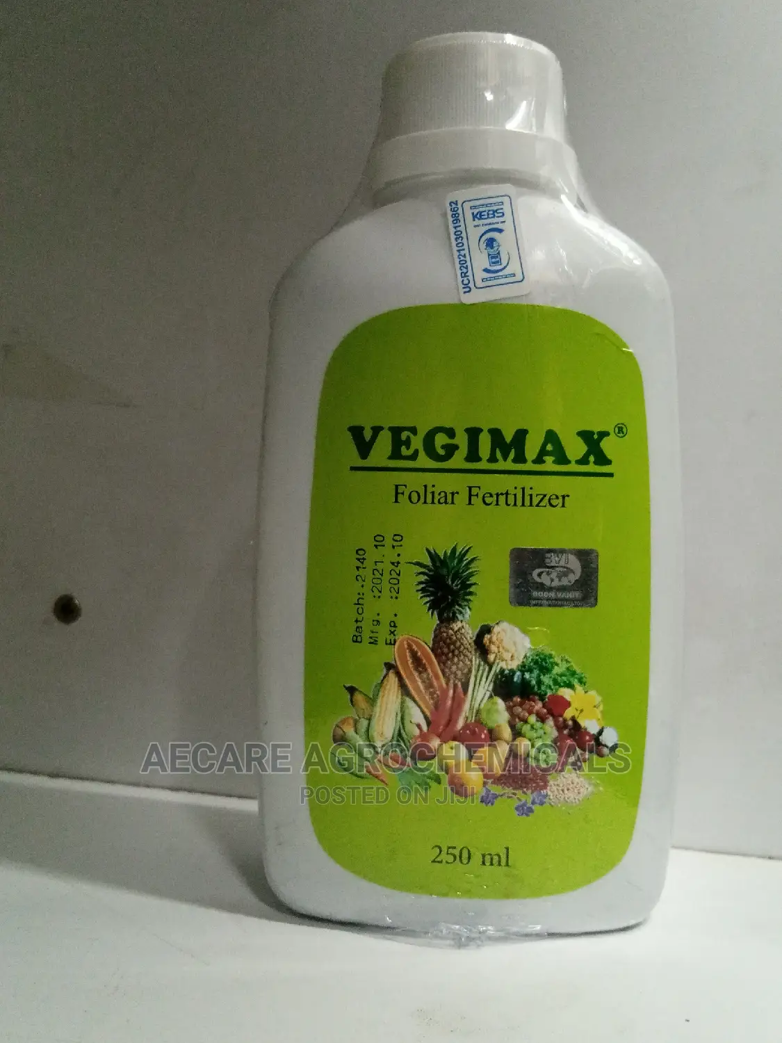 Vegimax Organic Foliar Fertilizer 250 ML