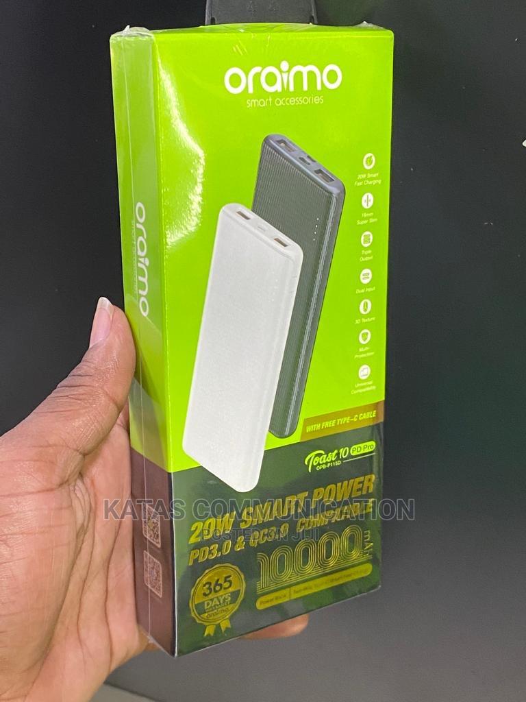 Oraimo 20w Smart Power Pd.3.0 in Nairobi Central Accessories for