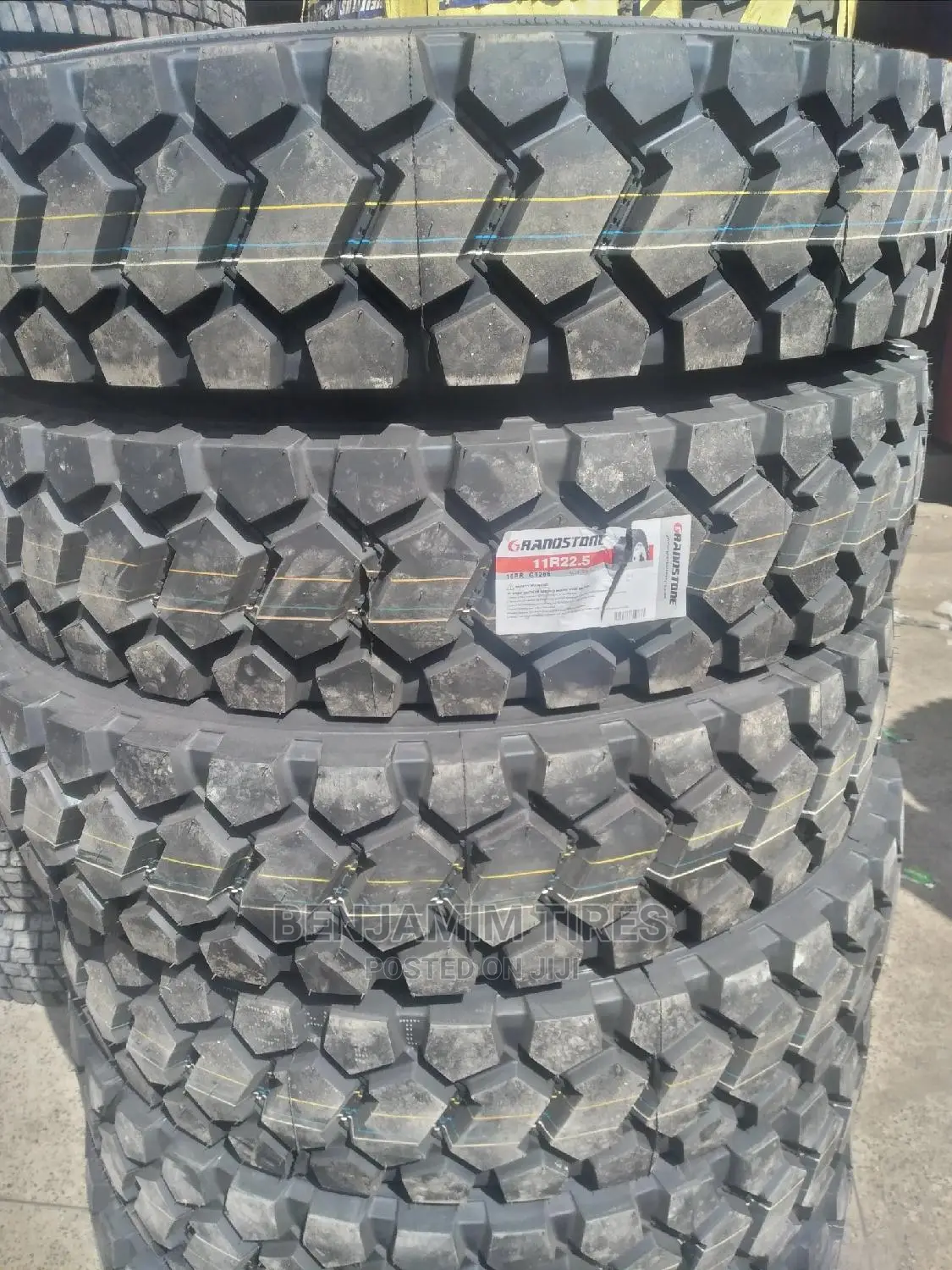 Grandstone Tyres Sizes 11R22.5 Mud Grip.