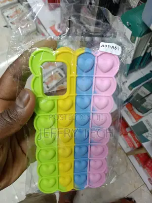 Case for Samsung A51 Case Galaxy A31 Funny Push Pop Bubble 3