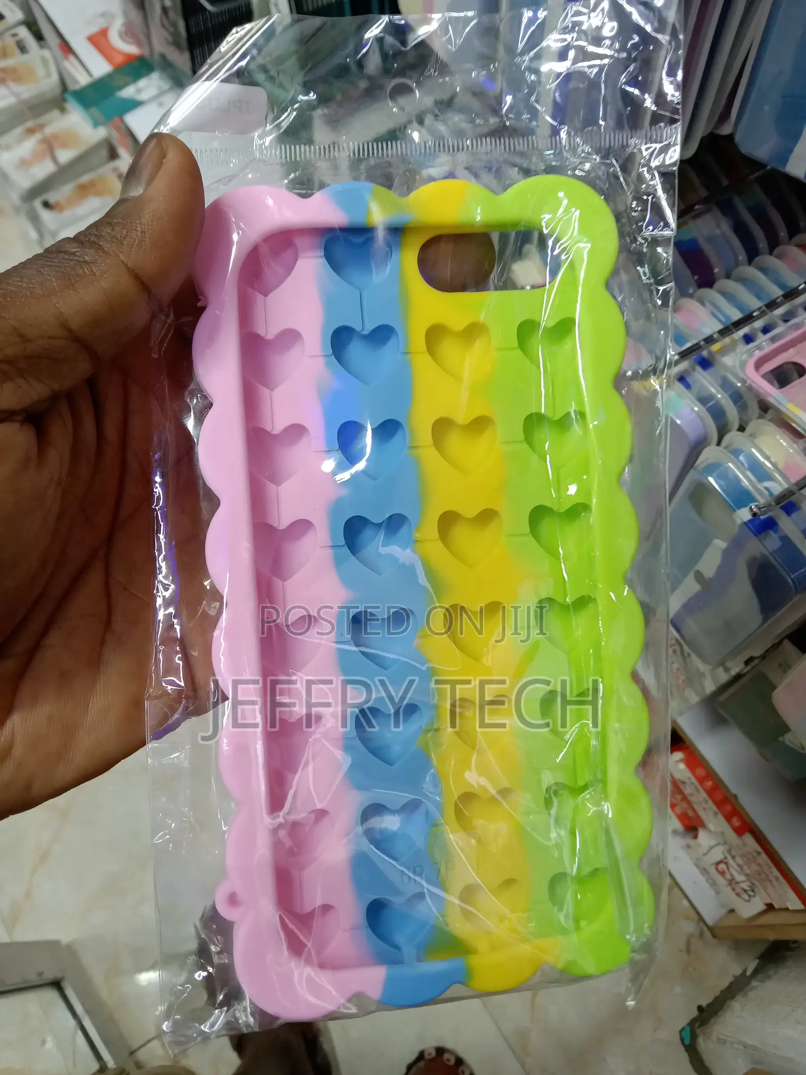 Push Bubble Pop It Case for iPhone 8 Plus/7 Plus/6 Plus/6s P