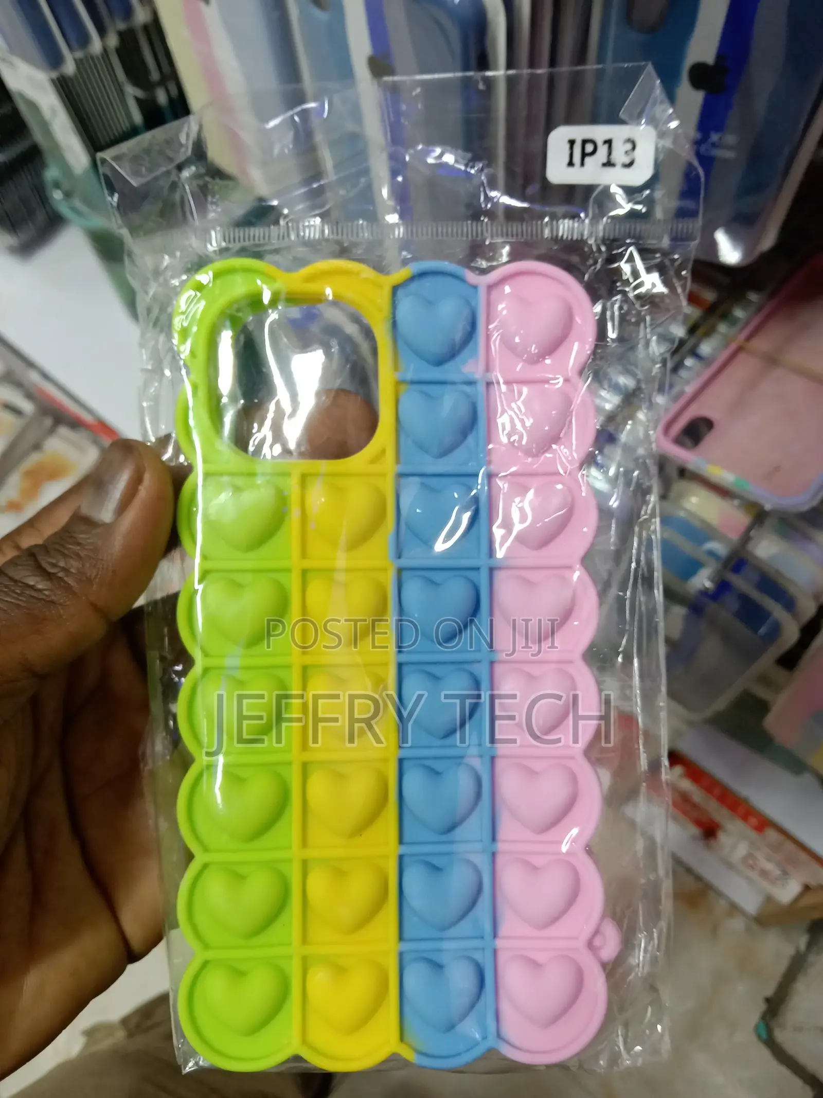 Push Bubble Pop It Case for iPhone 13