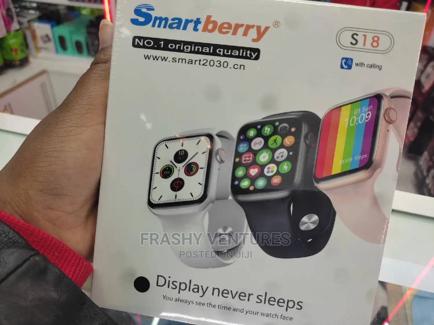 S18 Smart Berry Bluetooth Watch