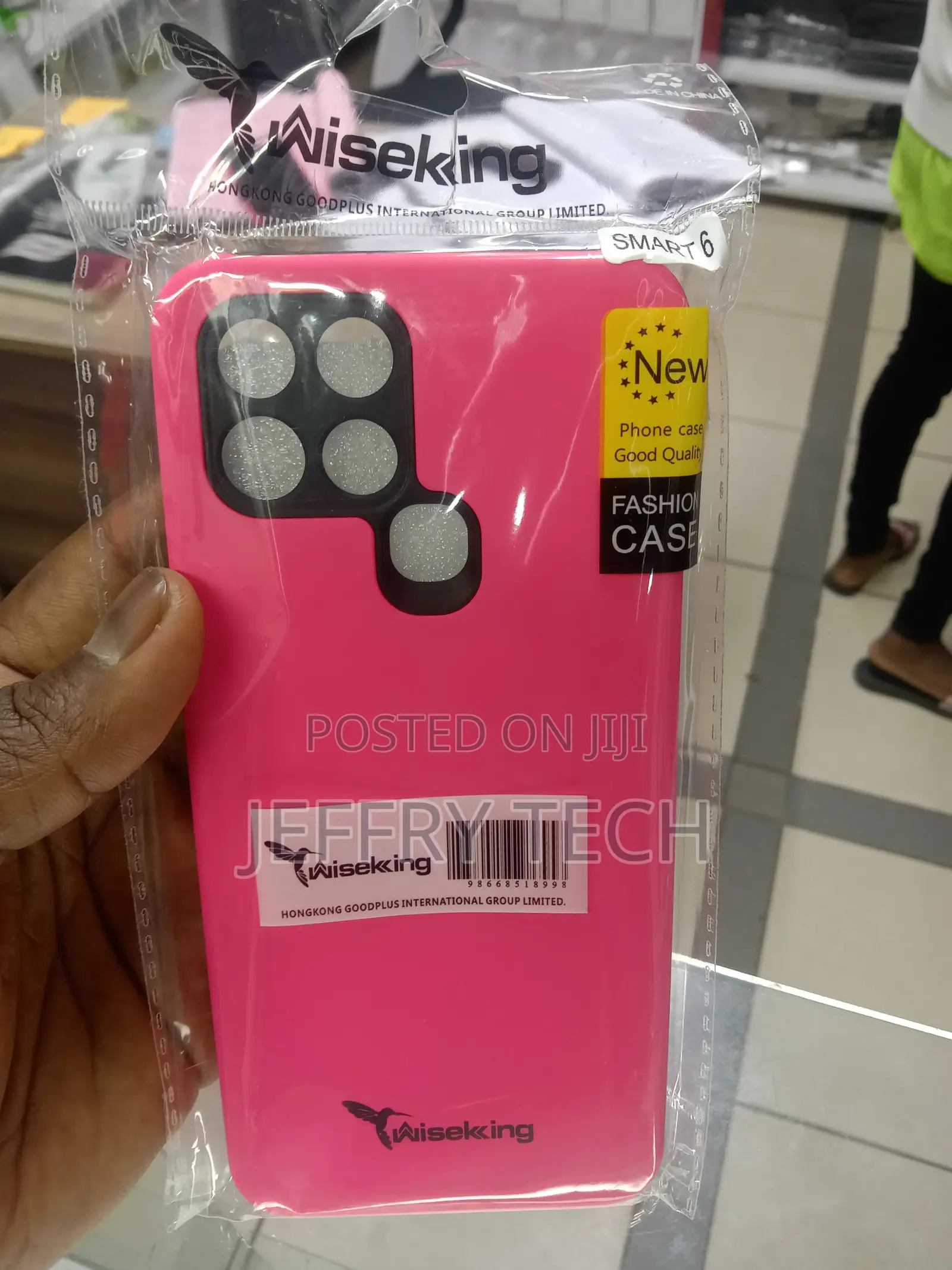 Wiseking Back Case for Tecno Spark 6