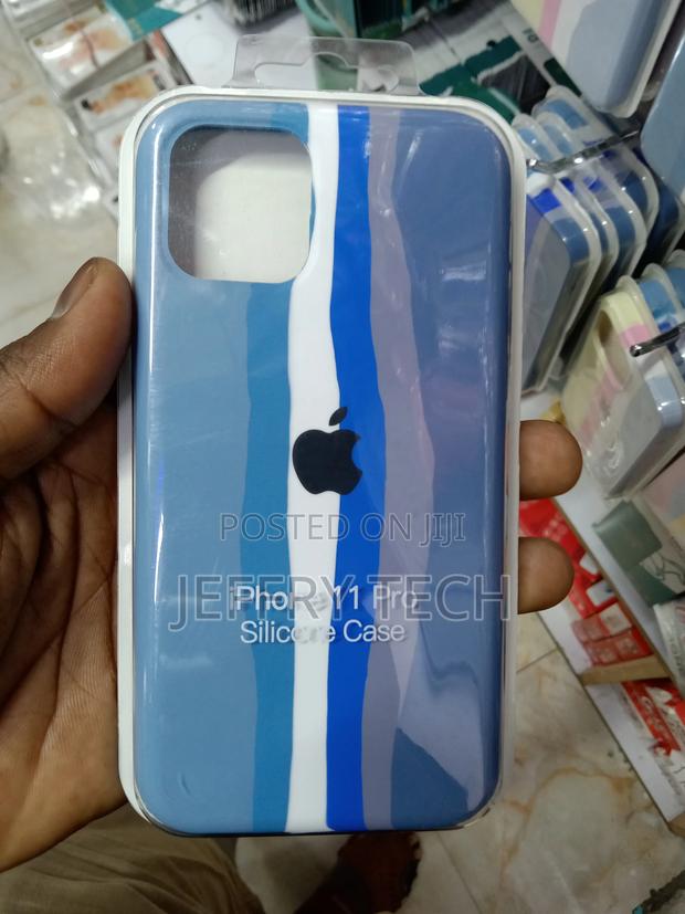 Rainbow Silicone Case Cover for iPhone 11 Pro - main view