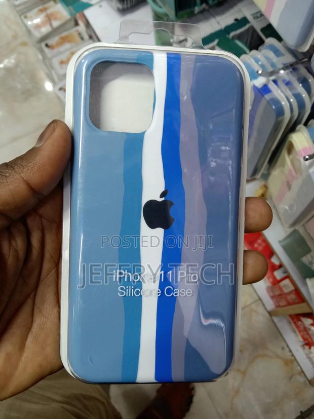 Rainbow Silicone Case Cover for iPhone 11 Pro - thumbnail 4