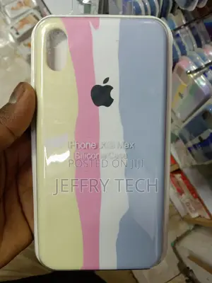 Rainbow Silicone Case for Apple iPhone Xs Max