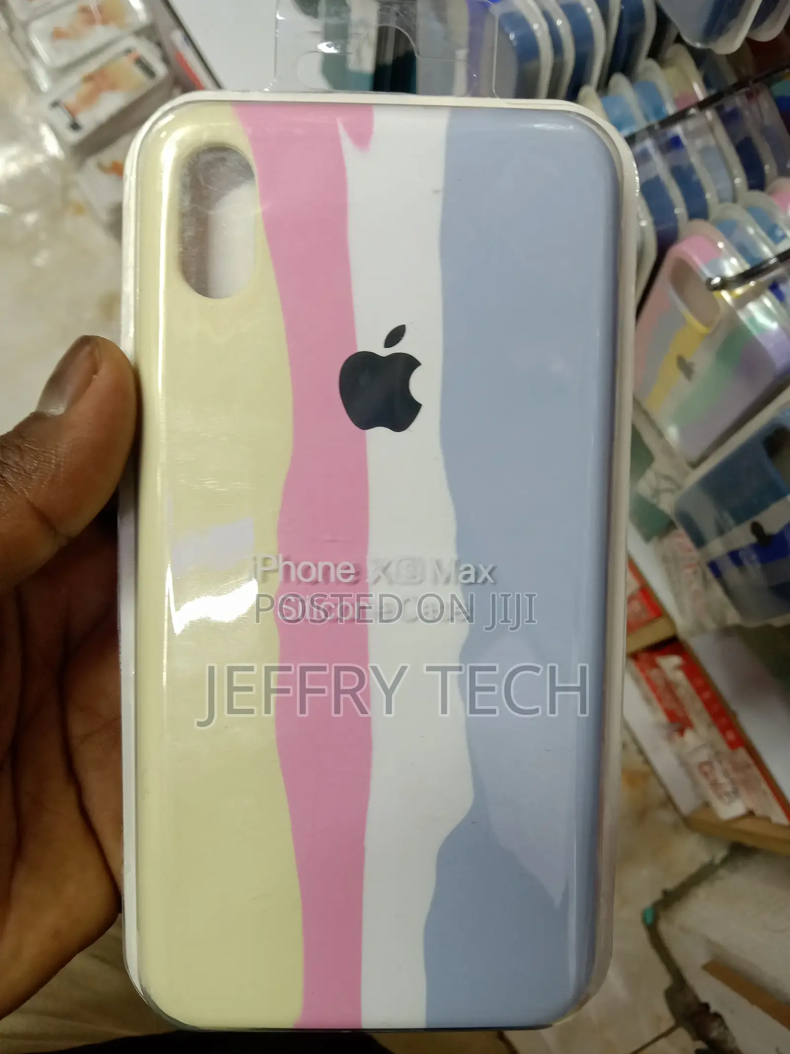 Rainbow Silicone Case for Apple iPhone Xs Max