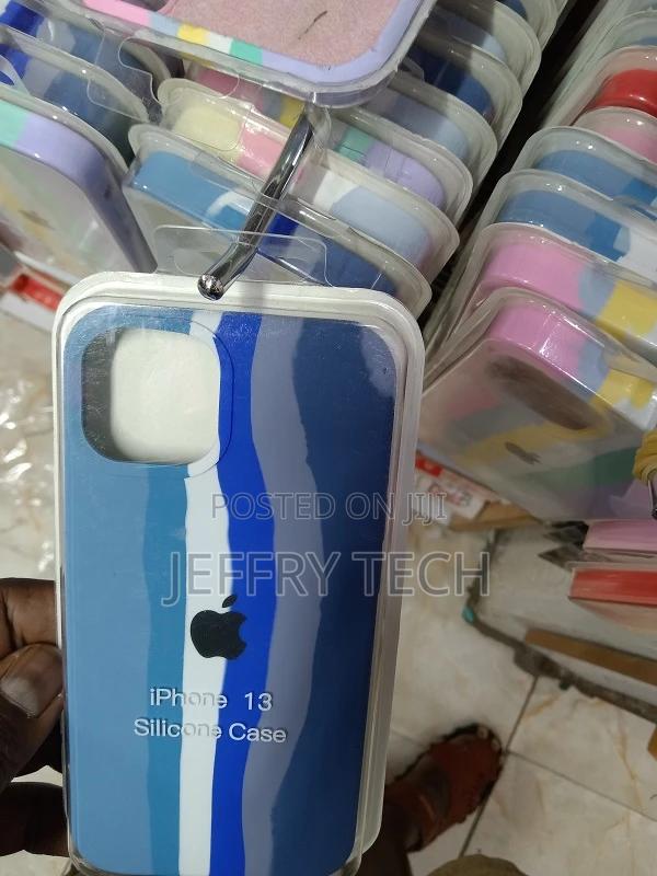 Rainbow Silicone Case for Apple iPhone 13 - thumbnail 2