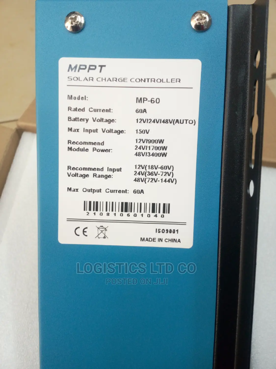 MPPT Solar Charger Controller 60a