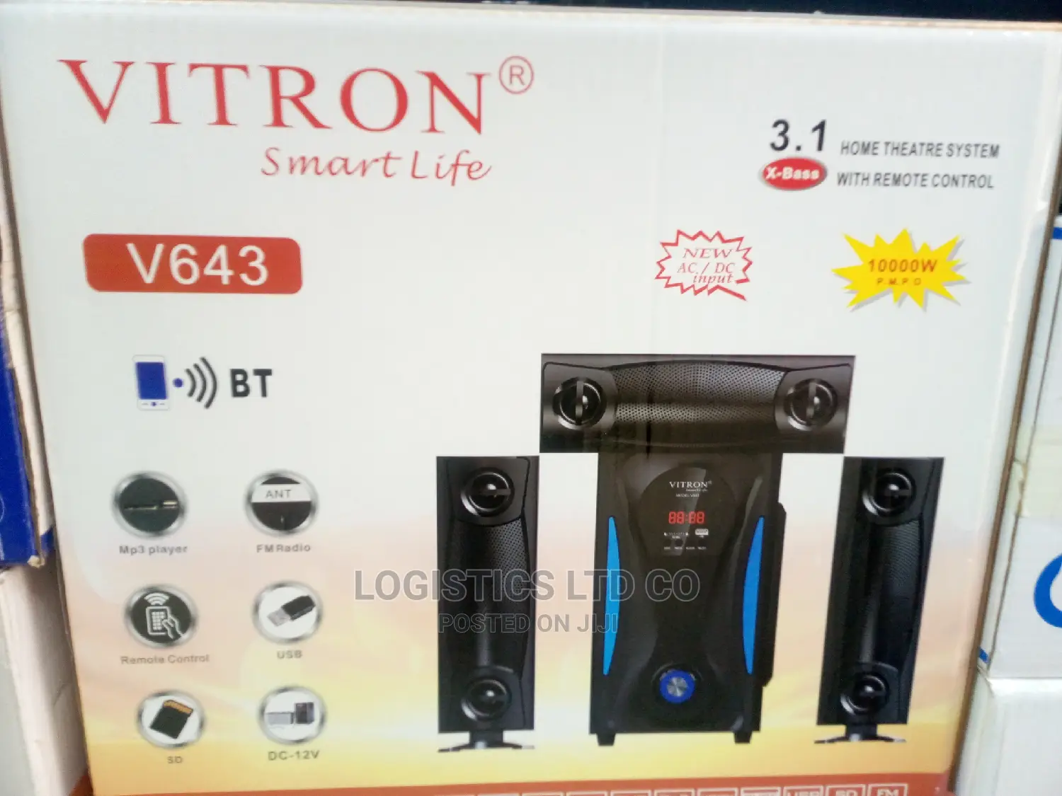 Vitron V643 3.1CH X-Bass Home Theatre System