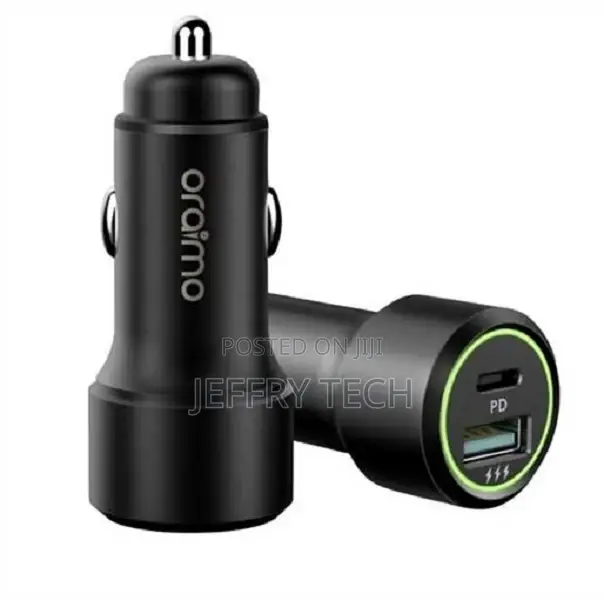 Oraimo OCC-910 Car Charger USB Type C Outlet – Black