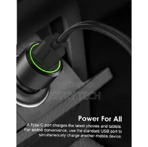 Oraimo OCC-910 Car Charger USB Type C Outlet – Black