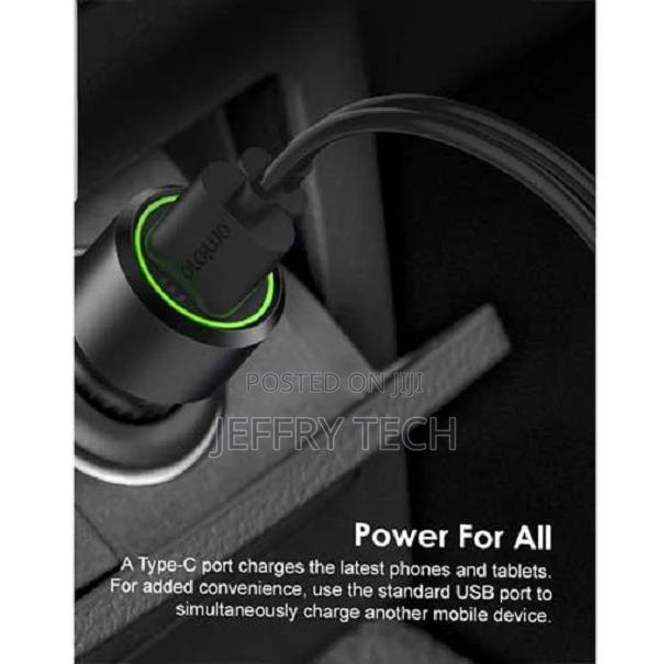 Oraimo OCC-910 Car Charger USB Type C Outlet – Black - thumbnail 3
