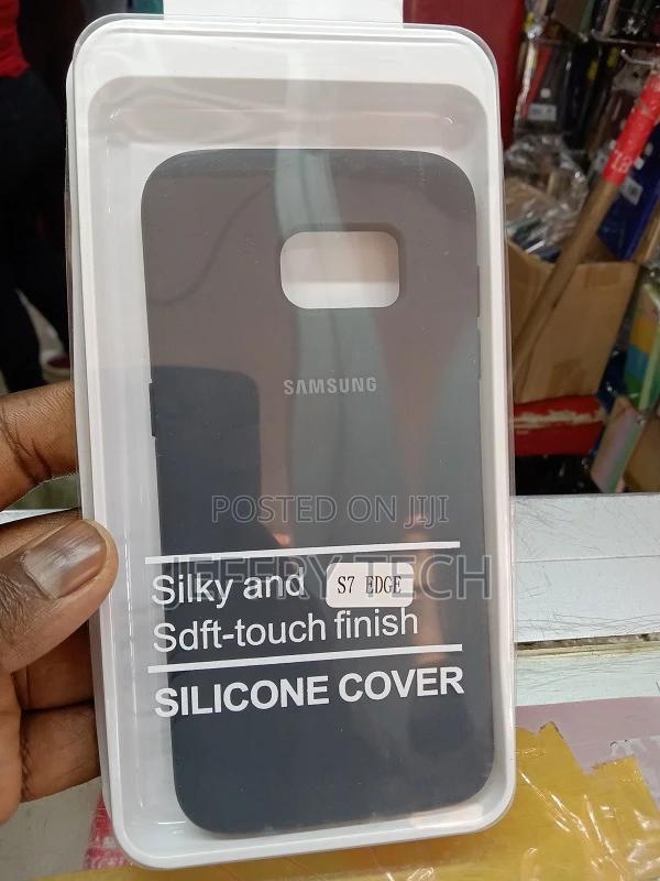 Samsung Galaxy S7edge Liquid Silicone Case Silky Soft-Touch - main view