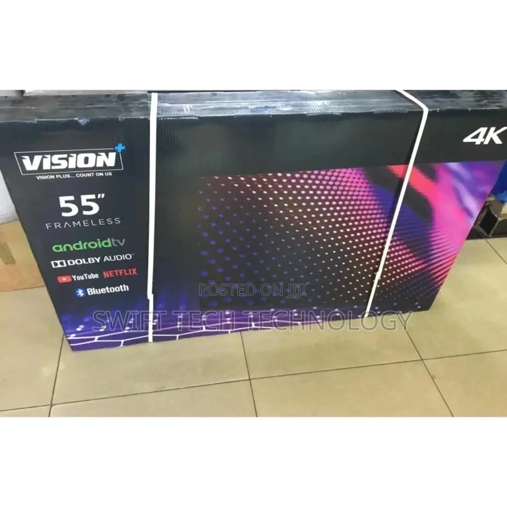 Vision Frameless Android Tv 55inchs
