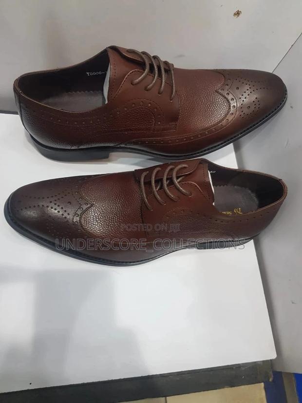 Executive Leather Men Official Shoes - thumbnail 5